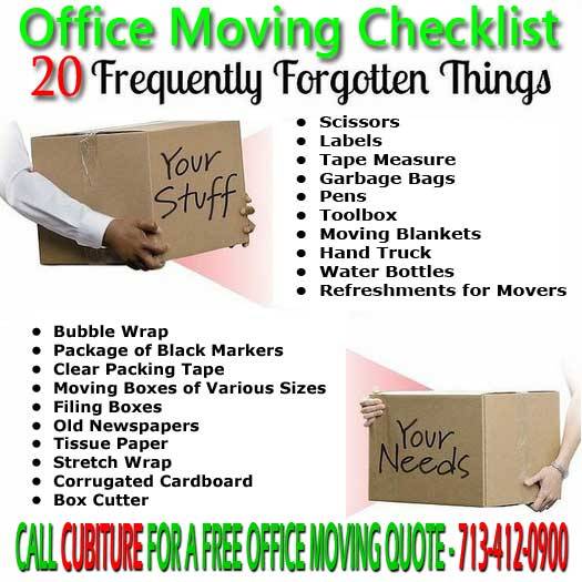 Office Moving Tips