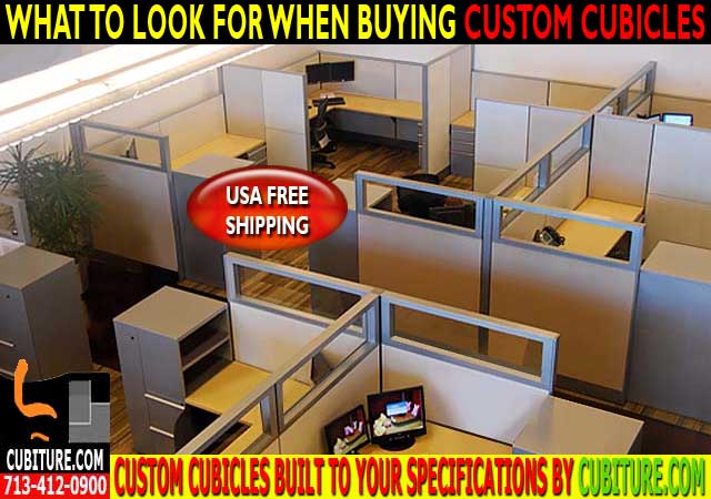 Custom Office Cubicles For Sale In Houston, Texas USA FREE SHIPPING