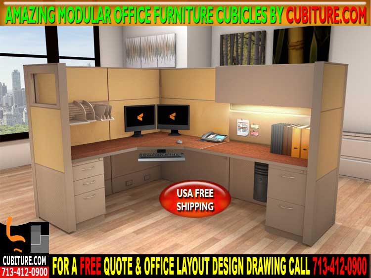 Modular Office Furniture Cubicles For Sale In Houston, TX