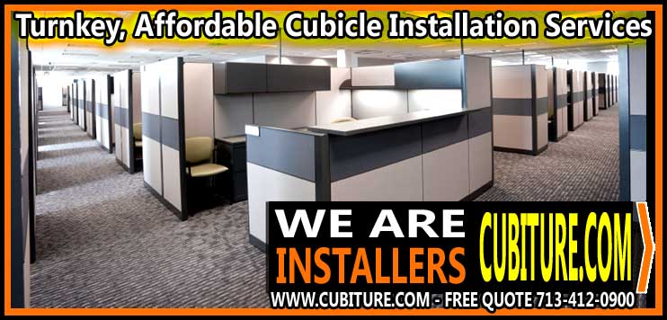 Professional Cubicle Installation Services In Beaumont, Pasadena, Katy, Woodlands, & Houston, Texas