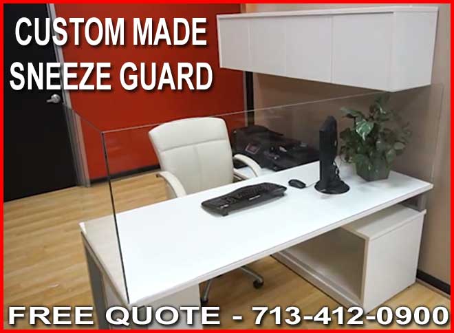Commercial Custom Made Custom Made Sneeze Guards For Sale