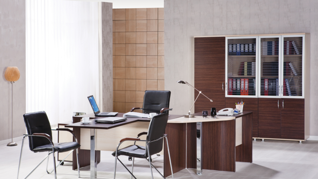 Office Furniture, Executive Chair, and Desk